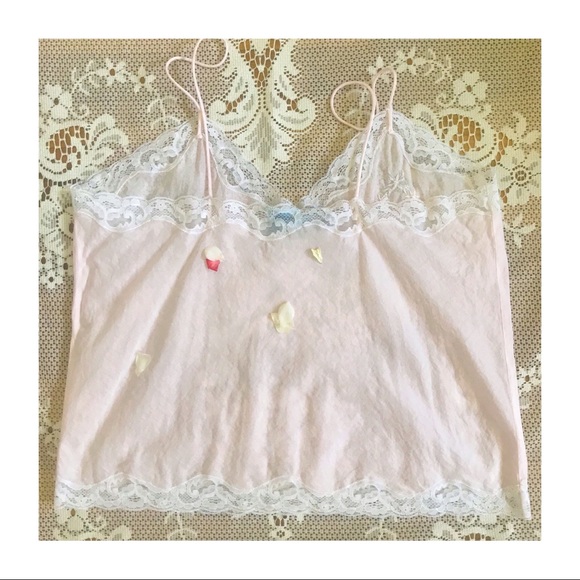 Vintage 80s embroidered camisole - Picture 5 of 7
